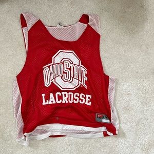 Nike Ohio State reversible mesh lacrosse pinnie
